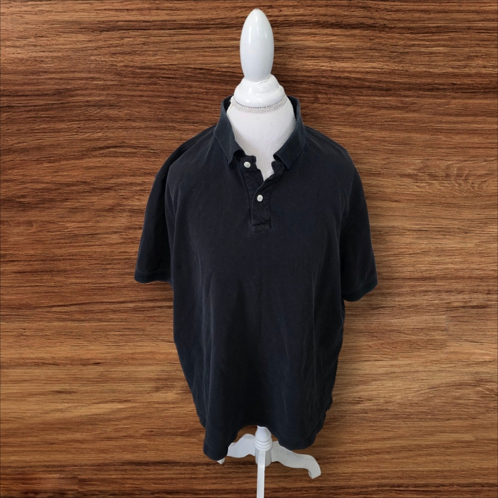 Cherekee Classic Black Polo Shirt Sz XL